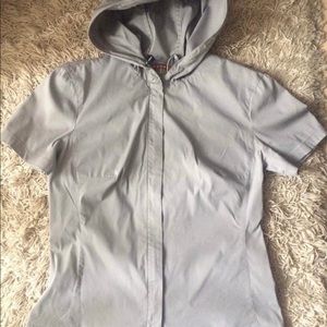Womens prada short sleeve hoodie